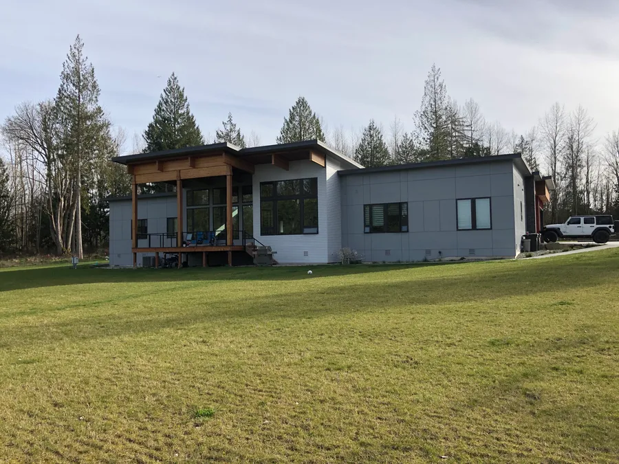A ground-up custom home build in Burlington, WA.